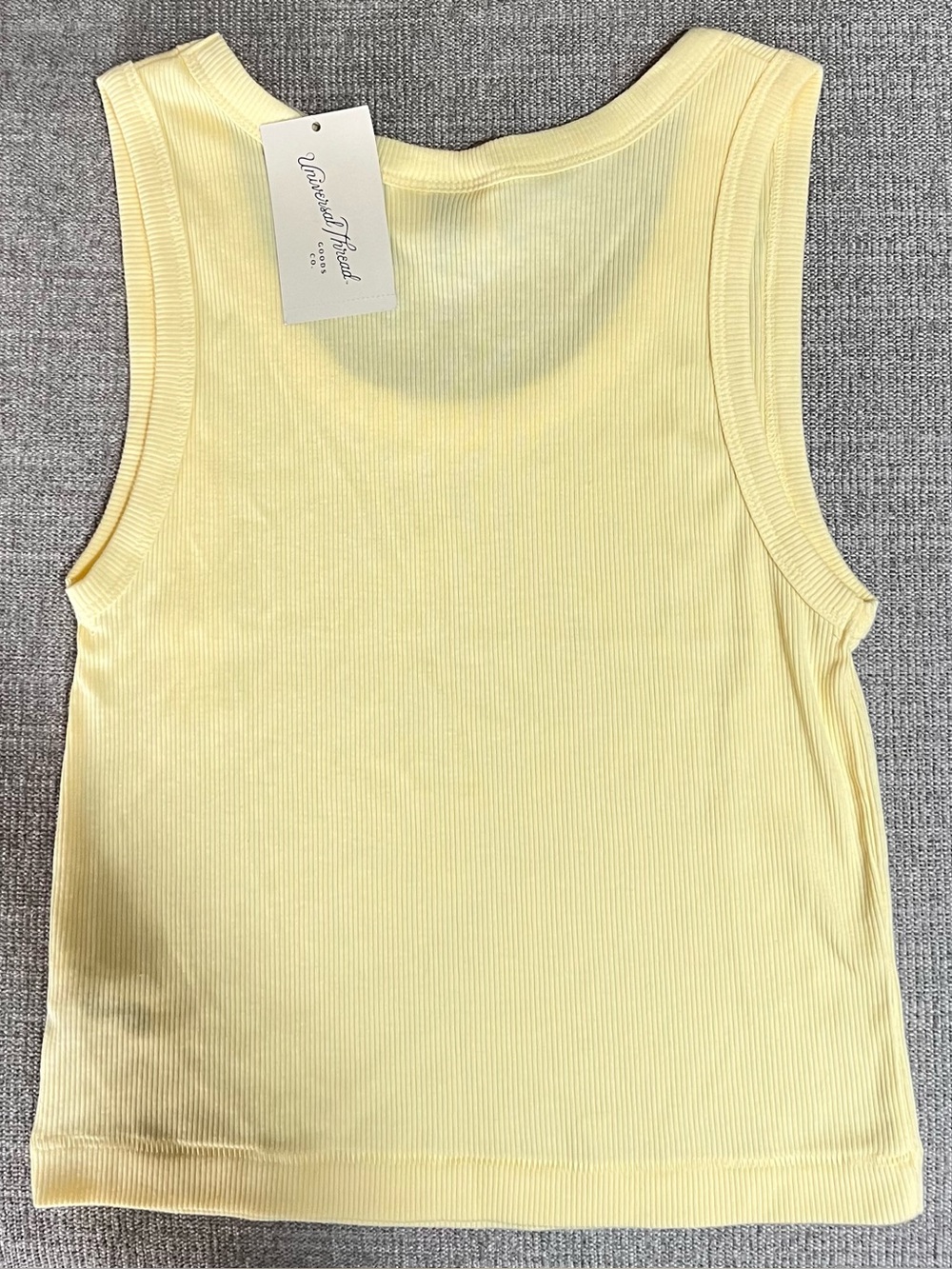 Universal Thread Ribbed Scoopneck Tank - Picture 2 of 4